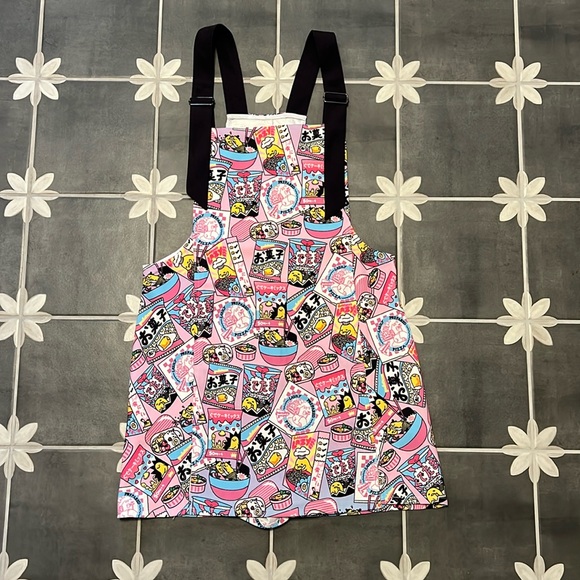 Blackmilk Dresses & Skirts - Gudetama x Sanrio x Blackmilk pinafore dress/skort